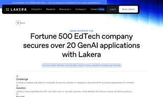 Preview of the Fortune 500 EdTech Company Case Study