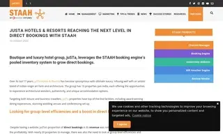 Preview of the juSTa Hotels & Resorts Case Study