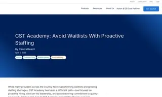Preview of the CST Academy Case Study