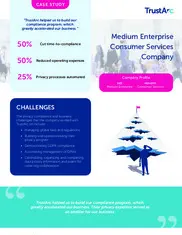Preview of the Medium Enterprise Consumer Services Company Case Study