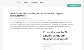 Preview of the Large Healthcare Company Case Study