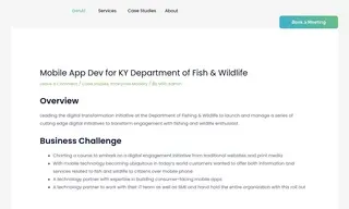 Preview of the Department of Fishing & Wildlife Case Study