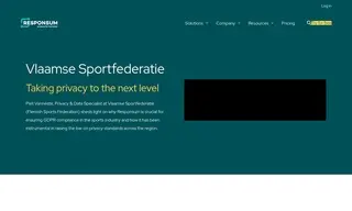 Preview of the Vlaamse Sportfederatie Case Study
