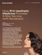 Preview of the R+H Aesthetic Medicine Case Study