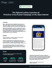 Preview of the The National Lottery Case Study