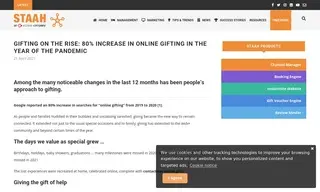 Preview of the Online Gifting Vouchers Company Case Study