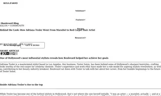 Preview of the Tesler Salon Case Study