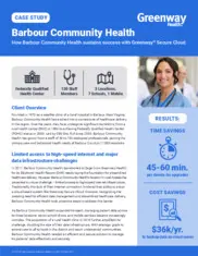 Preview of the Barbour Community Health Case Study
