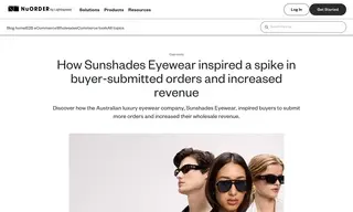 Preview of the Sunshades Eyewear Case Study