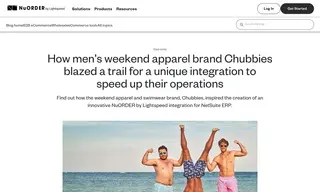 Preview of the Chubbies Shorts Case Study
