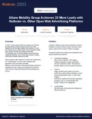 Preview of the Allane Mobility Group Case Study