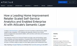 Preview of the Leading Home Improvement Retailer Case Study