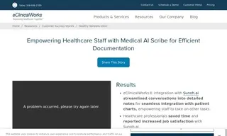 Preview of the Healthy Horizons Clinic Case Study