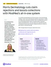 Preview of the Morris Dermatology Case Study