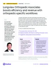 Preview of the Longview Orthopedic Associates Case Study
