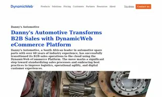 Preview of the Danny’s Automotive Case Study