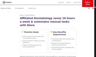 Preview of the Affiliated Dermatology Case Study