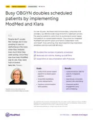 Preview of the Northeast OB/GYN Associates Case Study