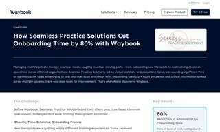 Preview of the Seamless Practice Solutions Case Study