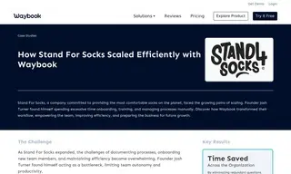 Preview of the Stand For Socks Case Study