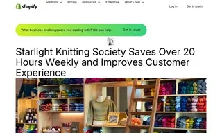 Preview of the Starlight Knitting Society Case Study