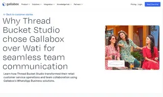 Preview of the Thread Bucket Studio Case Study