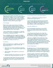 Preview of the East Jordan Family Health Center Case Study
