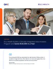 Preview of the ECU Health Case Study