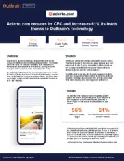 Preview of the Acierto.com Case Study