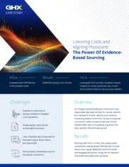 Preview of the Oregon-based Healthcare Company Case Study