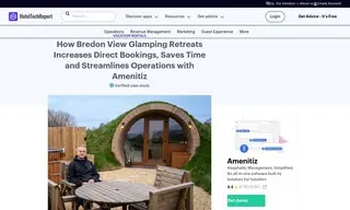 Preview of the Bredon View Glamping Retreats Case Study