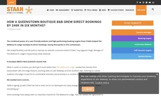Preview of the The Melbourne Lodge Case Study