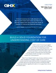 Preview of the Wake Forest Baptist Health Case Study