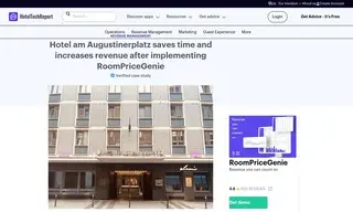 Preview of the Hotel am Augustinerplatz Case Study