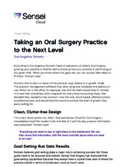 Preview of the Solace Oral Surgery Case Study