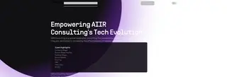 Preview of the AIIR Consulting Case Study