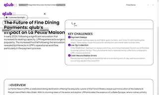 Preview of the La Petite Maison Case Study