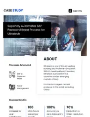 Preview of the UltraTech Case Study