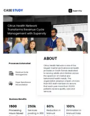 Preview of the Citrus Health Network Case Study