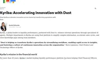 Preview of the Kyriba Case Study