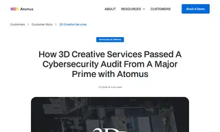 Preview of the 3D Creative Services Case Study