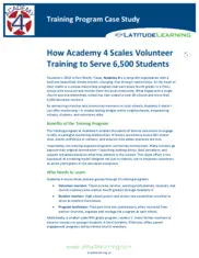 Preview of the Academy 4 Case Study