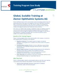 Preview of the Ziemer Ophthalmic Systems AG Case Study