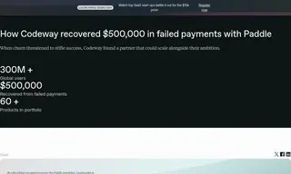 Preview of the Codeway Case Study