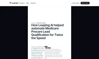 Preview of the Twice the speed Case Study
