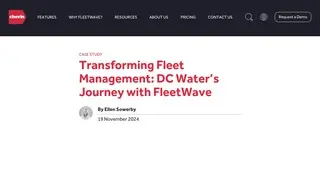 Preview of the DC Water Case Study