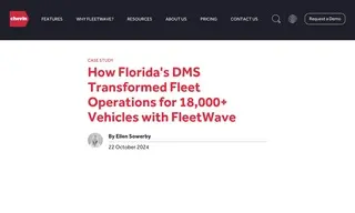 Preview of the Florida Department of Management Services Case Study