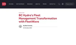 Preview of the BC Hydro Case Study