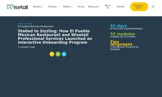 Preview of the El Pueblo Mexican Restaurant Case Study