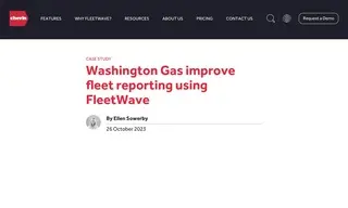 Preview of the Washington Gas Company Case Study